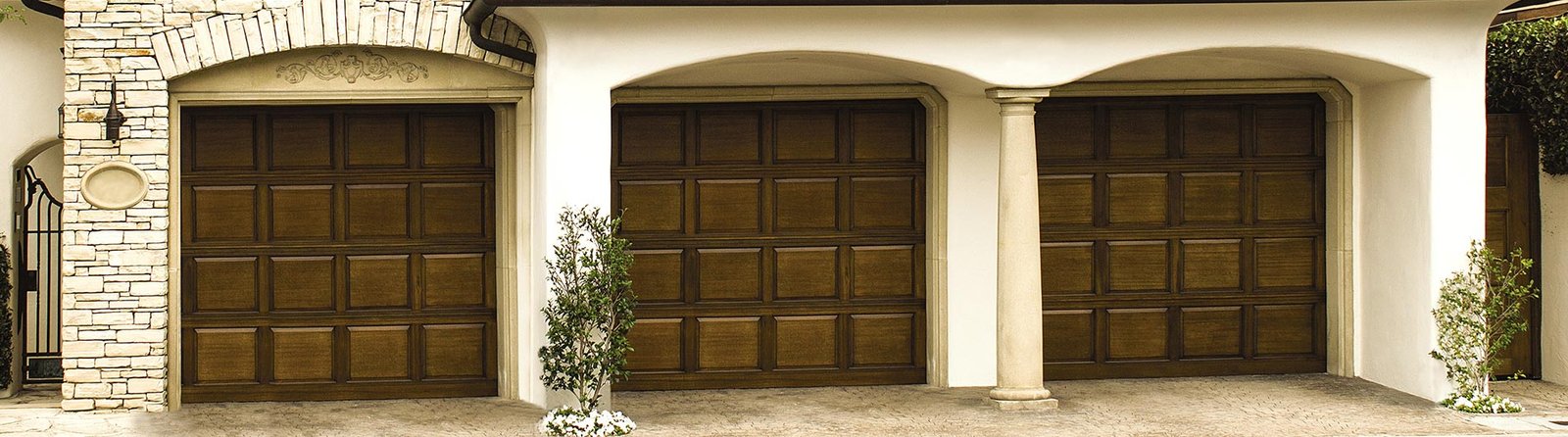 Raised Panel Wood Garage Doors